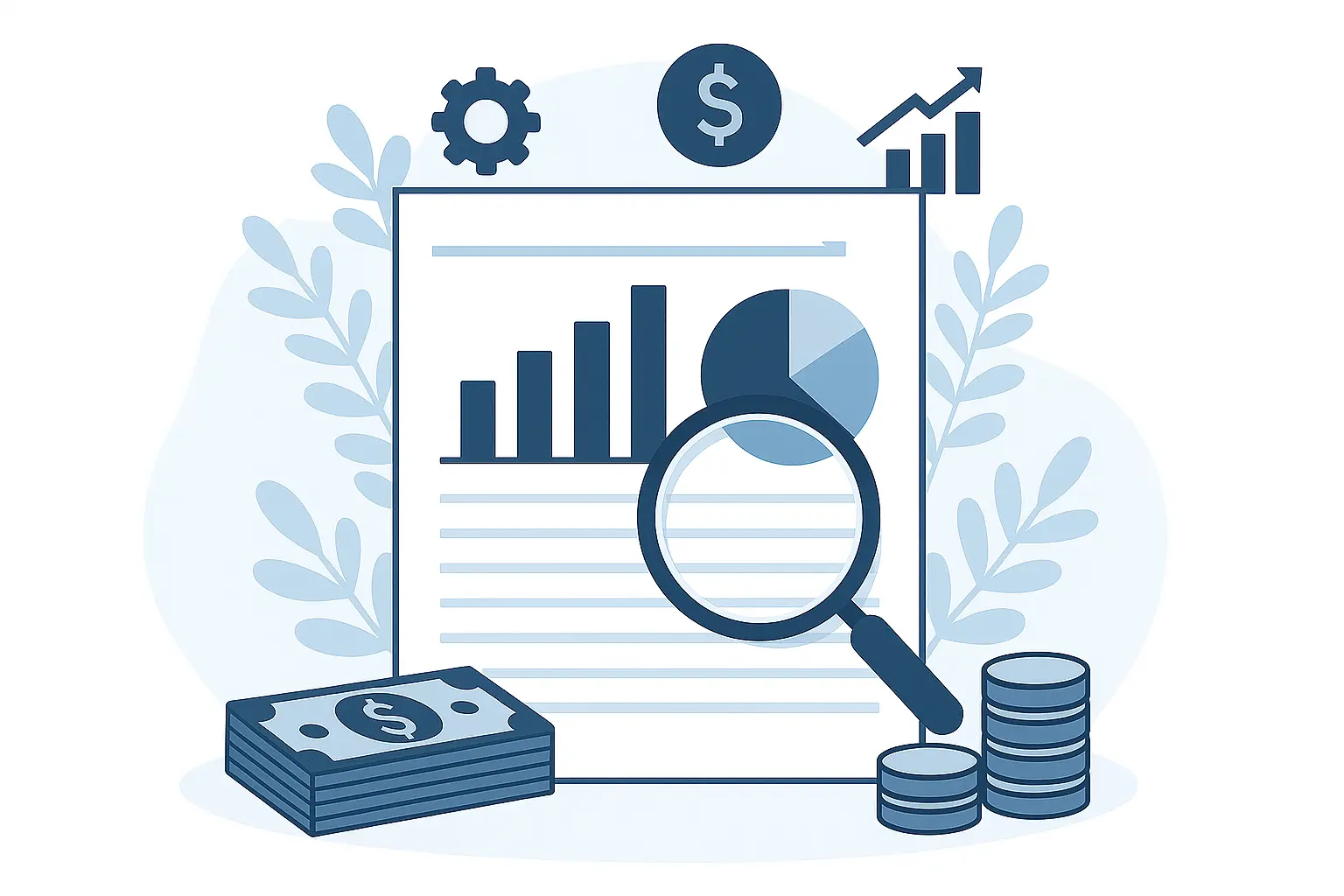 Illustration of Bank Statement Analysis